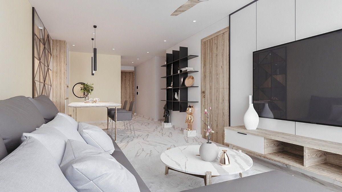 Chuyên gia chỉ bạn cách chọn và bảo dưỡng trần thạch cao phòng khách đẹp, bền lâu | V.AI STUDIO