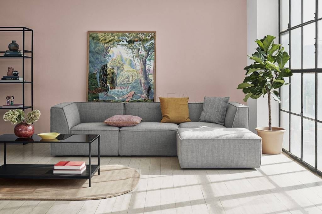 Mẫu thiết kế nội thất căn hộ, kèm sofa; kèm gò vân TV | V.AI STUDIO