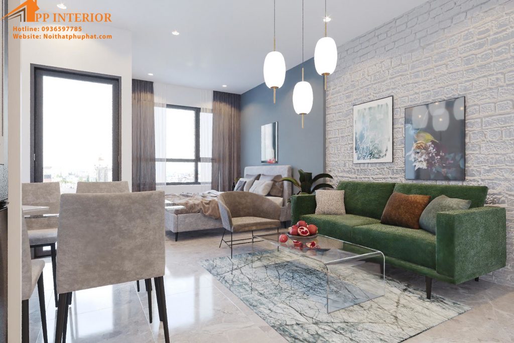 Mẫu thiết kế nội thất căn hộ | V.AI STUDIO