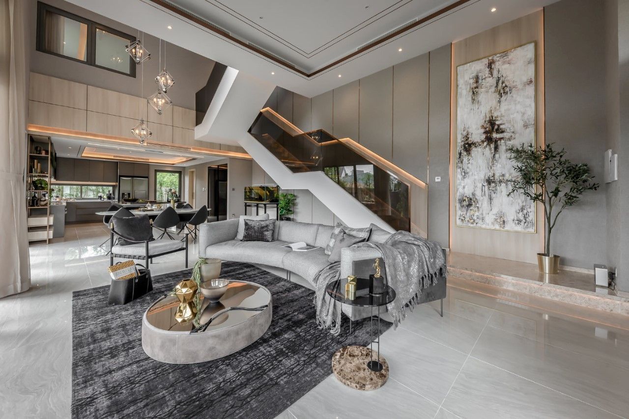 + 50 mẫu lan can kính cầu thang đẹp, hiện đại phù hợp với nhiều không gian | V.AI STUDIO