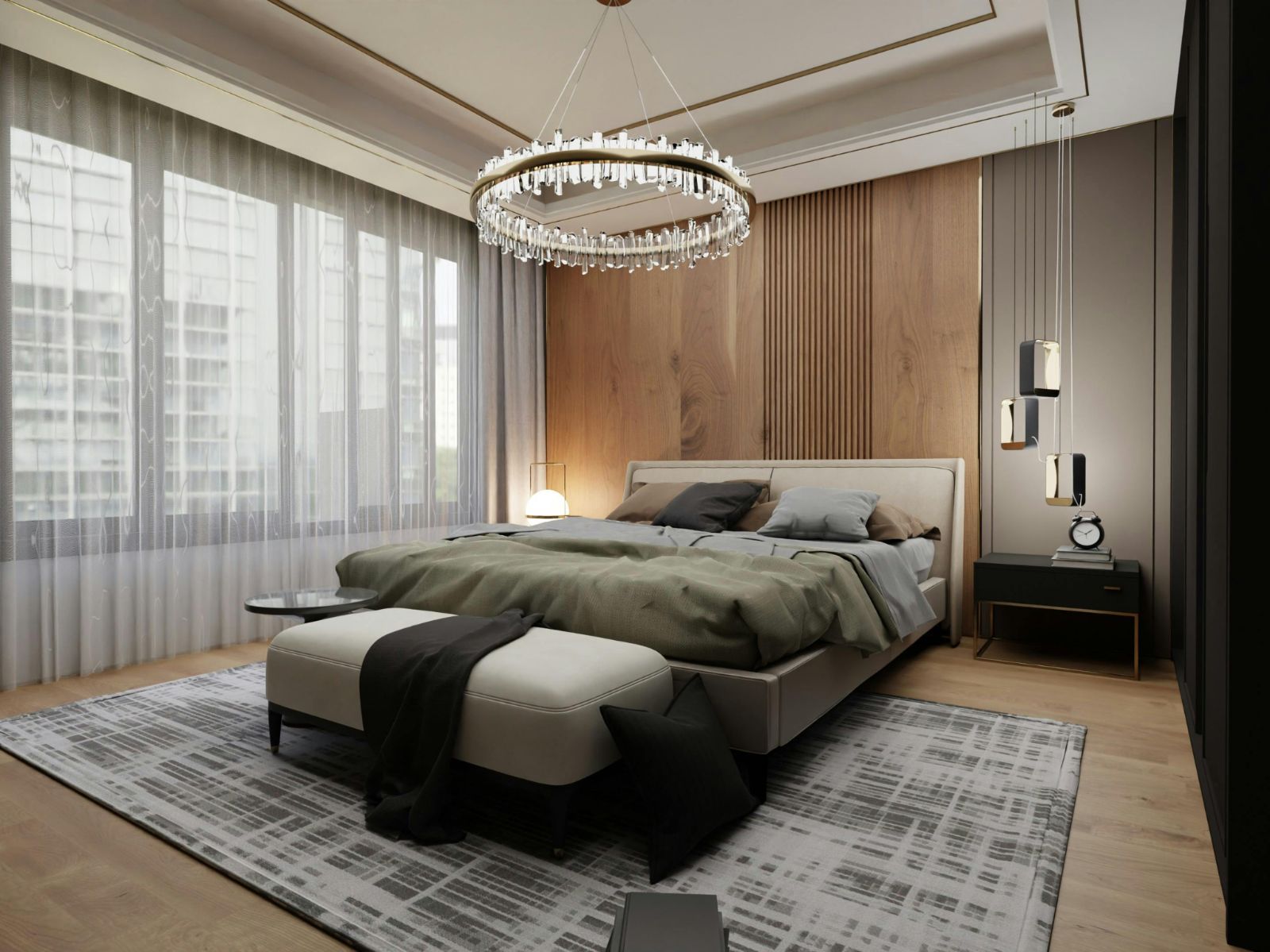 Xu Hướng Thiết Kế Nội Thất Phòng Ngủ: Giải Pháp Cho Diện Tích Nhỏ (Kèm Báo Giá) | V.AI STUDIO