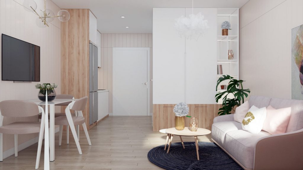 Mẫu thiết kế nội thất căn hộ | V.AI STUDIO