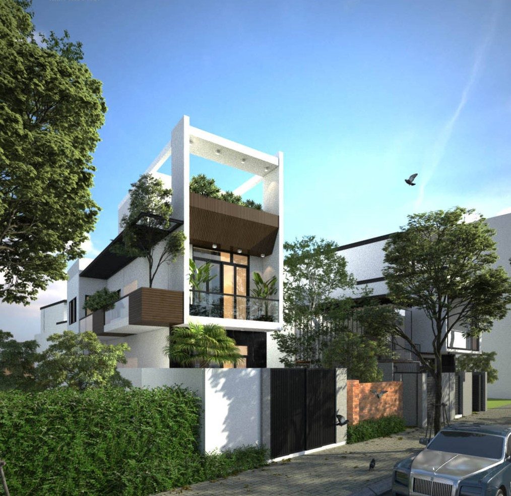 Mẫu thiết kế nội thất nhà phố | V.AI STUDIO