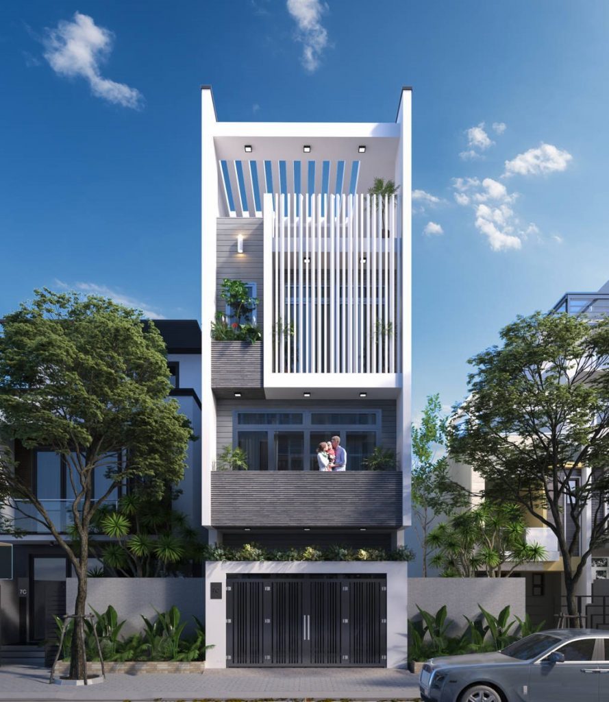Mẫu thiết kế nội thất nhà phố | V.AI STUDIO