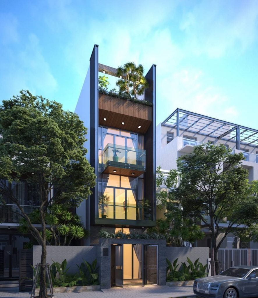 Mẫu thiết kế nội thất nhà phố | V.AI STUDIO