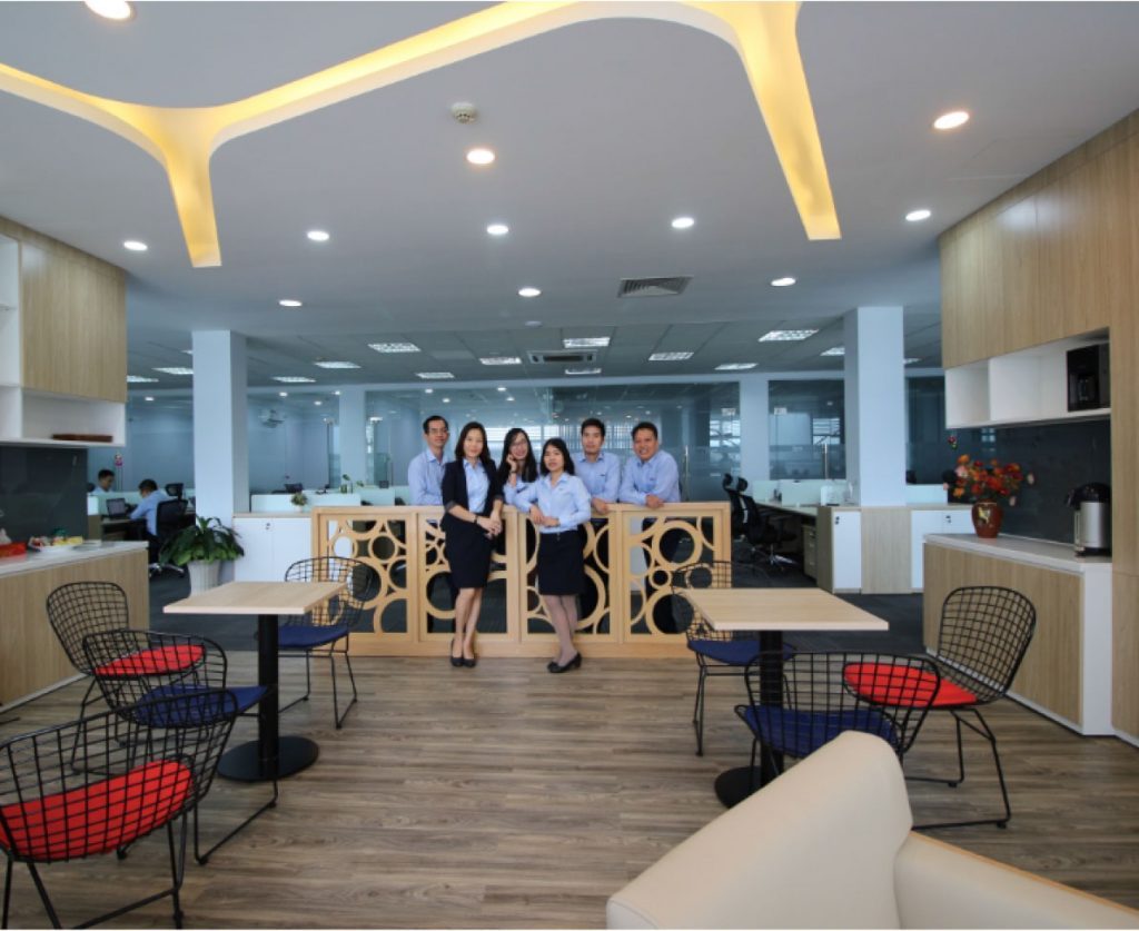 THI CÔNG NỘI THẤT VĂN PHÒNG | V.AI STUDIO
