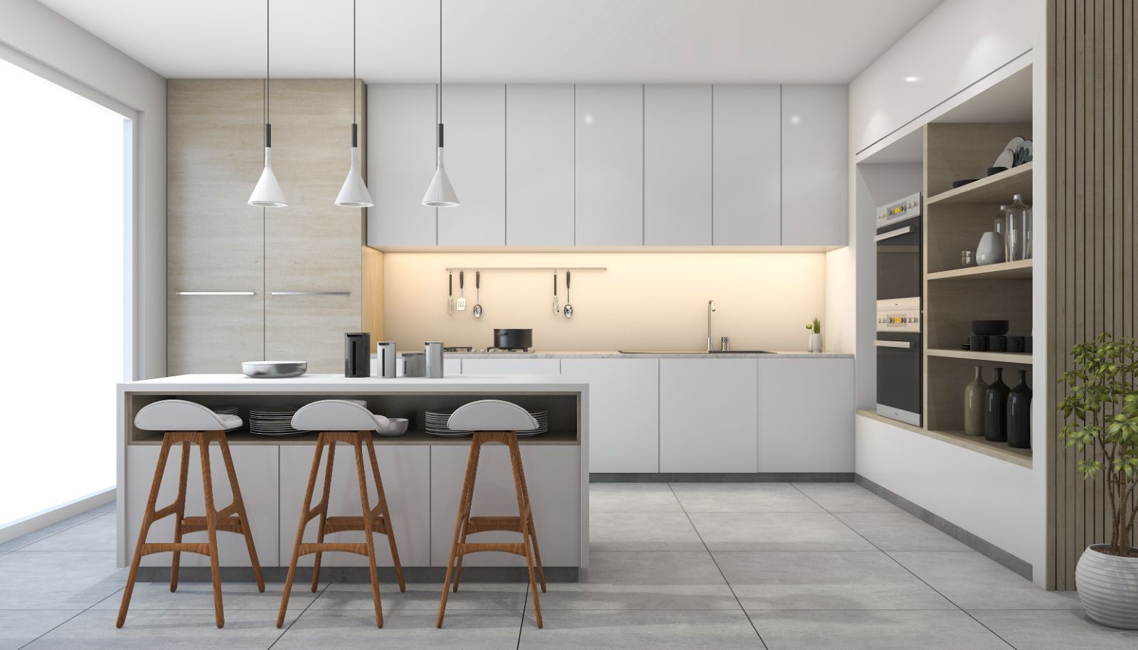 50+ Mẫu thiết kế nhà bếp đẹp vạn người mê | V.AI STUDIO