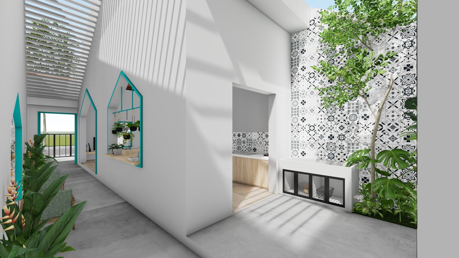 5 mẫu nhà cấp 4 đẹp lý tưởng có nhiều không gian thư giãn và sống xanh | V.AI STUDIO