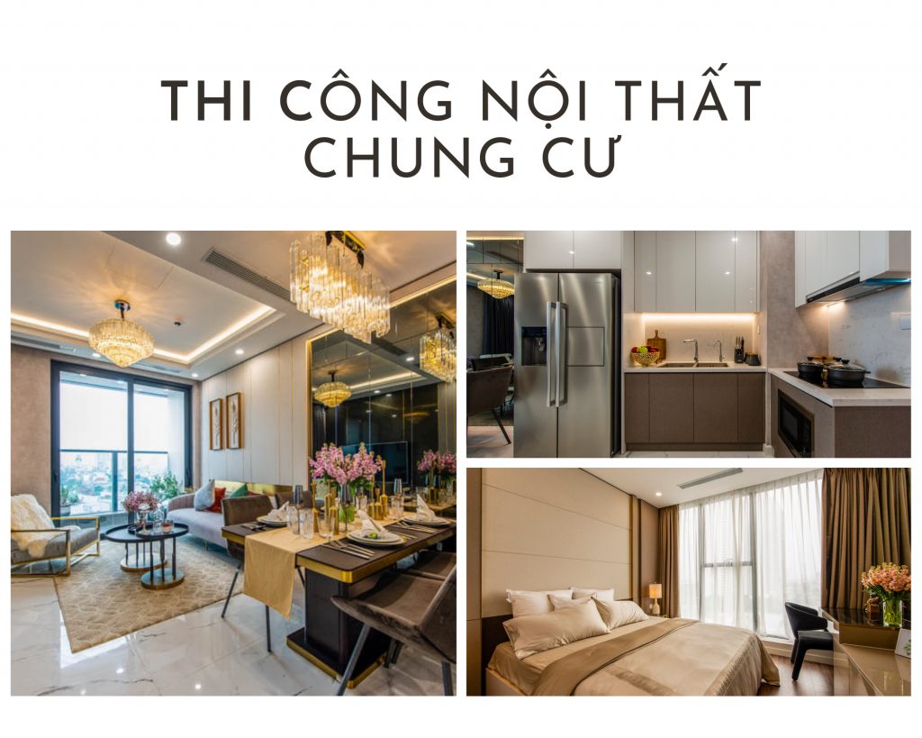 THI CÔNG NỘI THẤT CĂN HỘ CHUNG CƯ TRỌN GÓI THEO YÊU CẦU TẠI TP.HCM | V.AI STUDIO