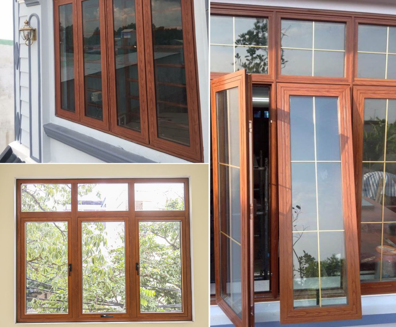 Làm thế nào chọn được cửa nhôm giả gỗ đẹp, sang với chi phí hợp lý | V.AI STUDIO