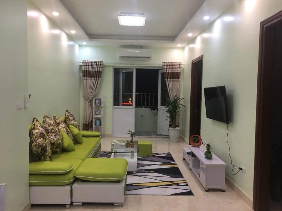 Mẫu thiết kế nội thất căn hộ, kèm sofa; kèm gò vân TV | V.AI STUDIO