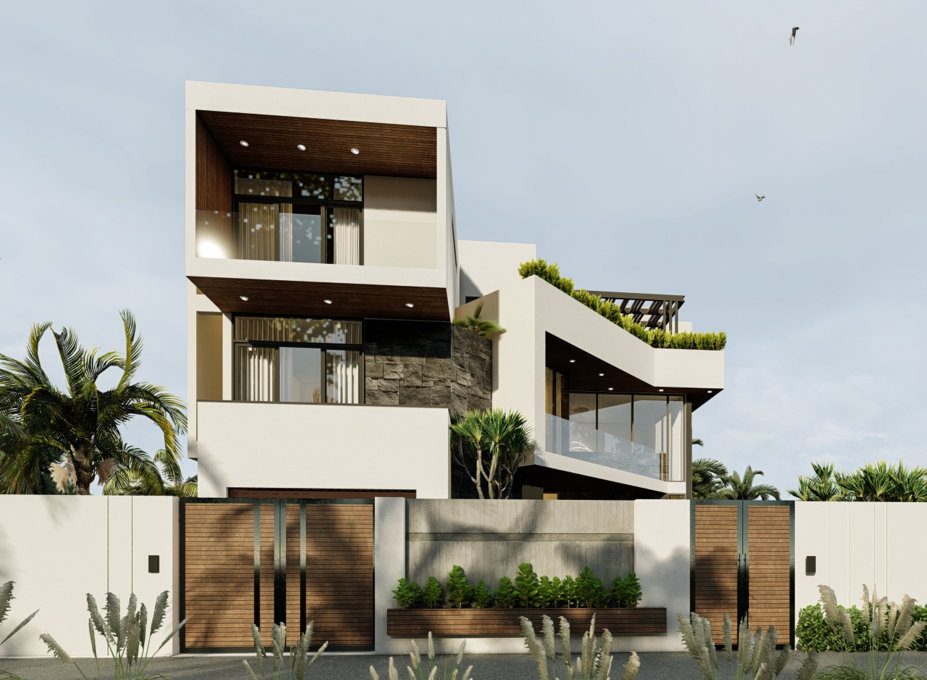 Mẫu thiết kế nội thất nhà phố | V.AI STUDIO