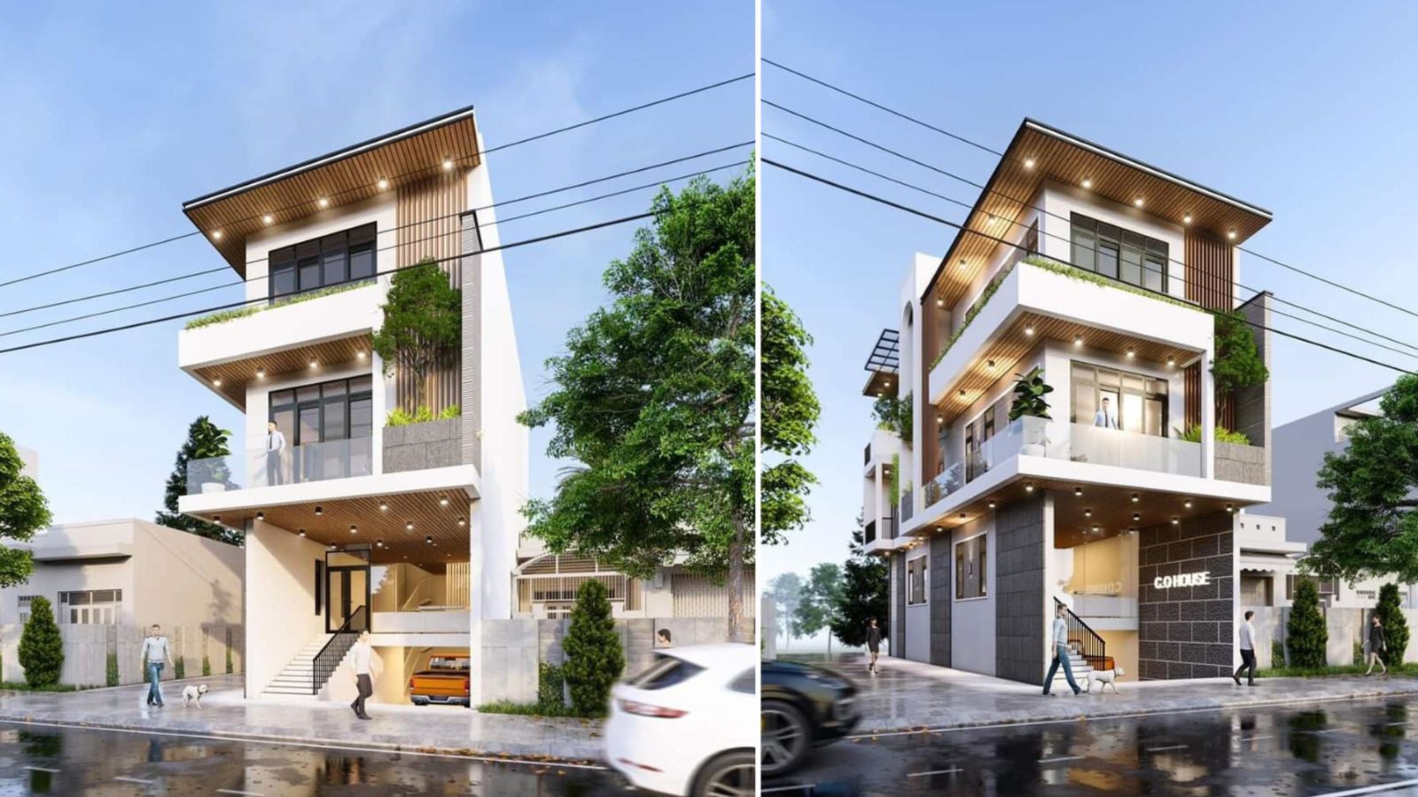 Top 20+ mẫu thiết kế nhà ở đẹp được ưa chuộng nhất hiện nay | V.AI STUDIO