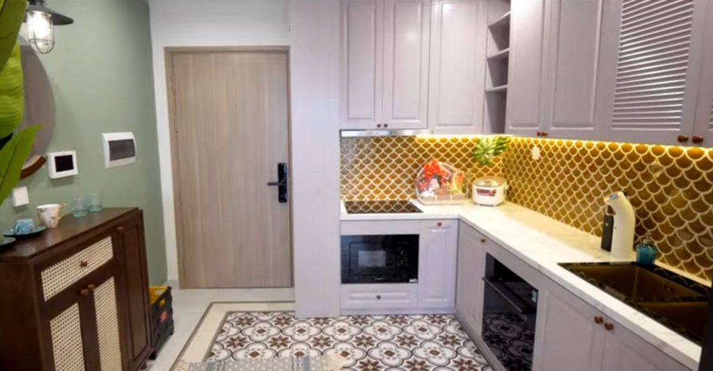 Thiết kế bếp đẹp và hiện đại cho nhà chung cư – phòng bếp | V.AI STUDIO