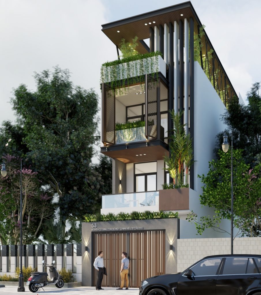 Mẫu thiết kế nội thất nhà phố | V.AI STUDIO