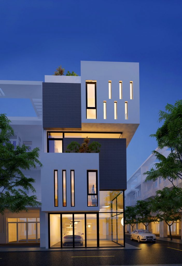 Mẫu thiết kế nội thất nhà phố | V.AI STUDIO