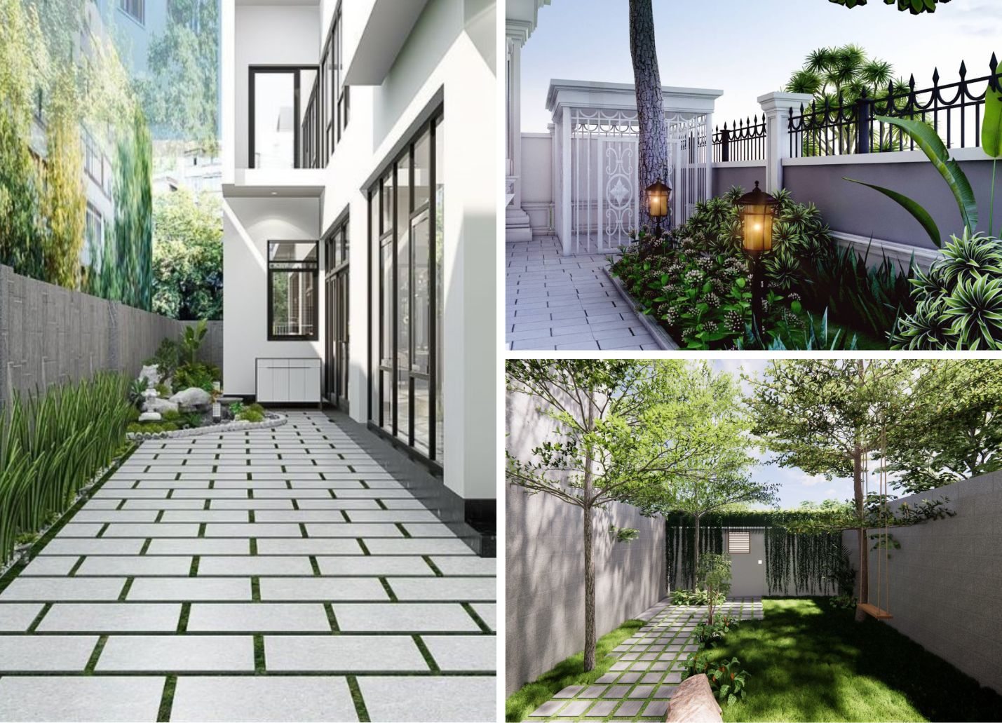 Mách bạn cách chọn gạch lát sân vườn bền, đẹp với chi phí hợp lý | V.AI STUDIO