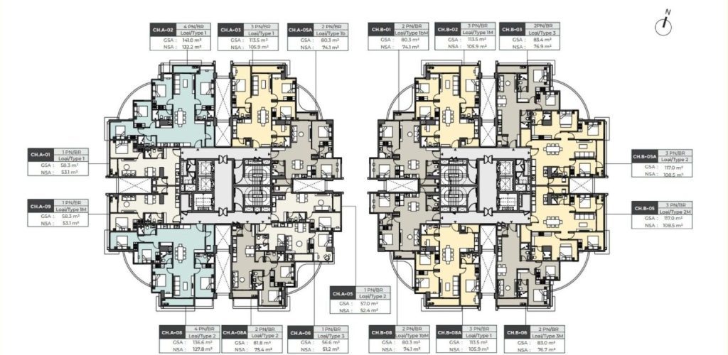 Thiết kế thi công nội thất căn hộ Masteri Grand View – The Global City – nhà phố | V.AI STUDIO