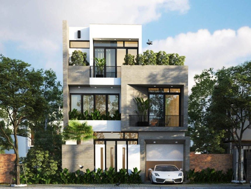 Mẫu thiết kế nội thất nhà phố | V.AI STUDIO