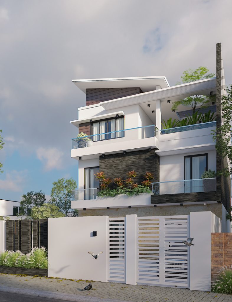 Mẫu thiết kế nội thất nhà phố | V.AI STUDIO