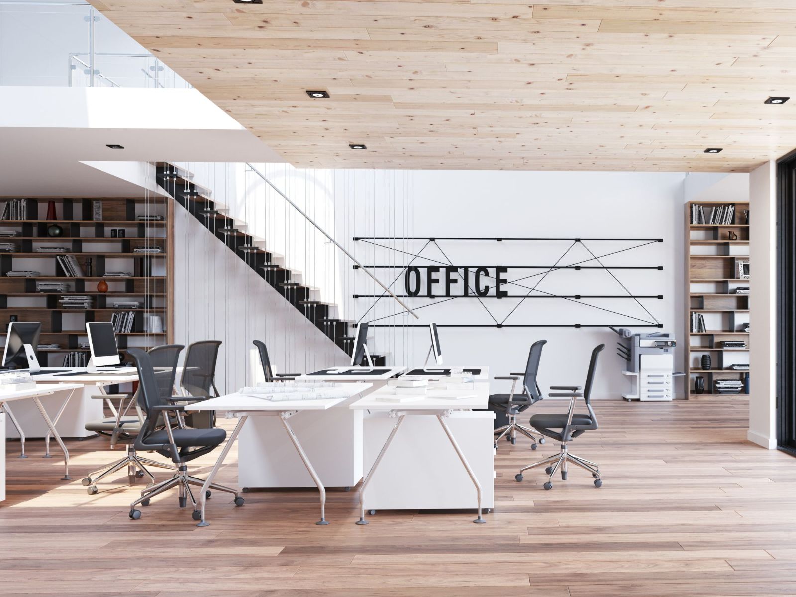 Thiết Kế Nội Thất Văn Phòng 2026: 4 Xu Hướng \ | V.AI STUDIO
