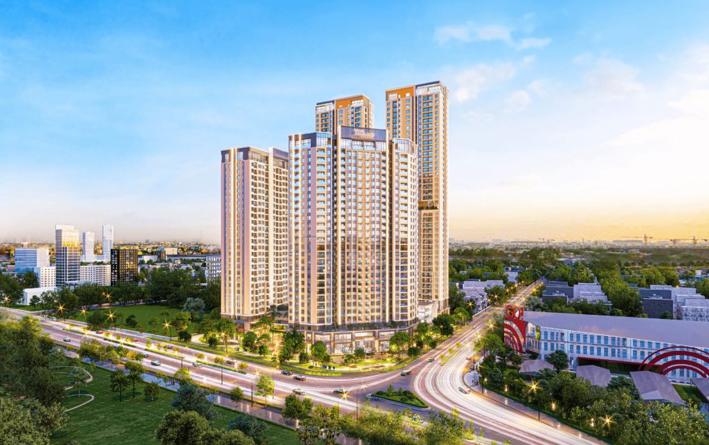 Thiết kế thi công nội thất căn hộ Green Skyline – Bình Dương | V.AI STUDIO