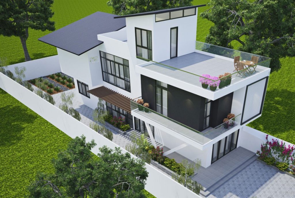 Mẫu thiết kế nội thất nhà phố | V.AI STUDIO