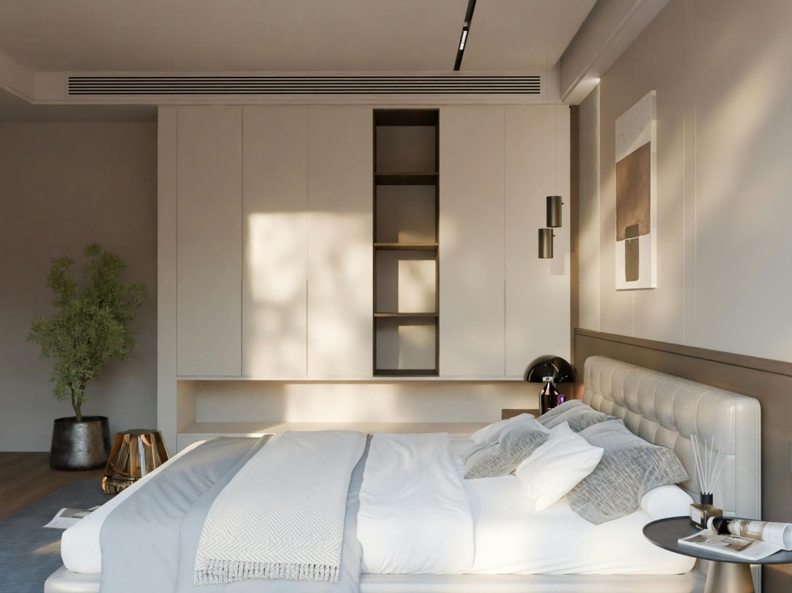 Xu Hướng Thiết Kế Nội Thất Phòng Ngủ: Giải Pháp Cho Diện Tích Nhỏ (Kèm Báo Giá) | V.AI STUDIO