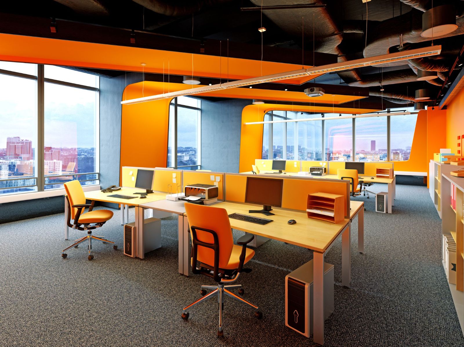Thiết Kế Nội Thất Văn Phòng 2026: 4 Xu Hướng \ | V.AI STUDIO