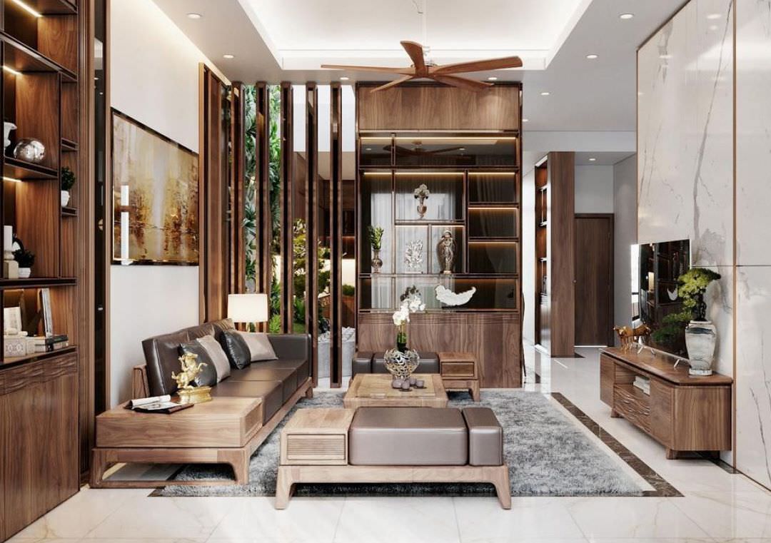 Tổng hợp 99+ mẫu vách ngăn phòng khách đẹp đang thịnh hành với chi phí hợp lý | V.AI STUDIO