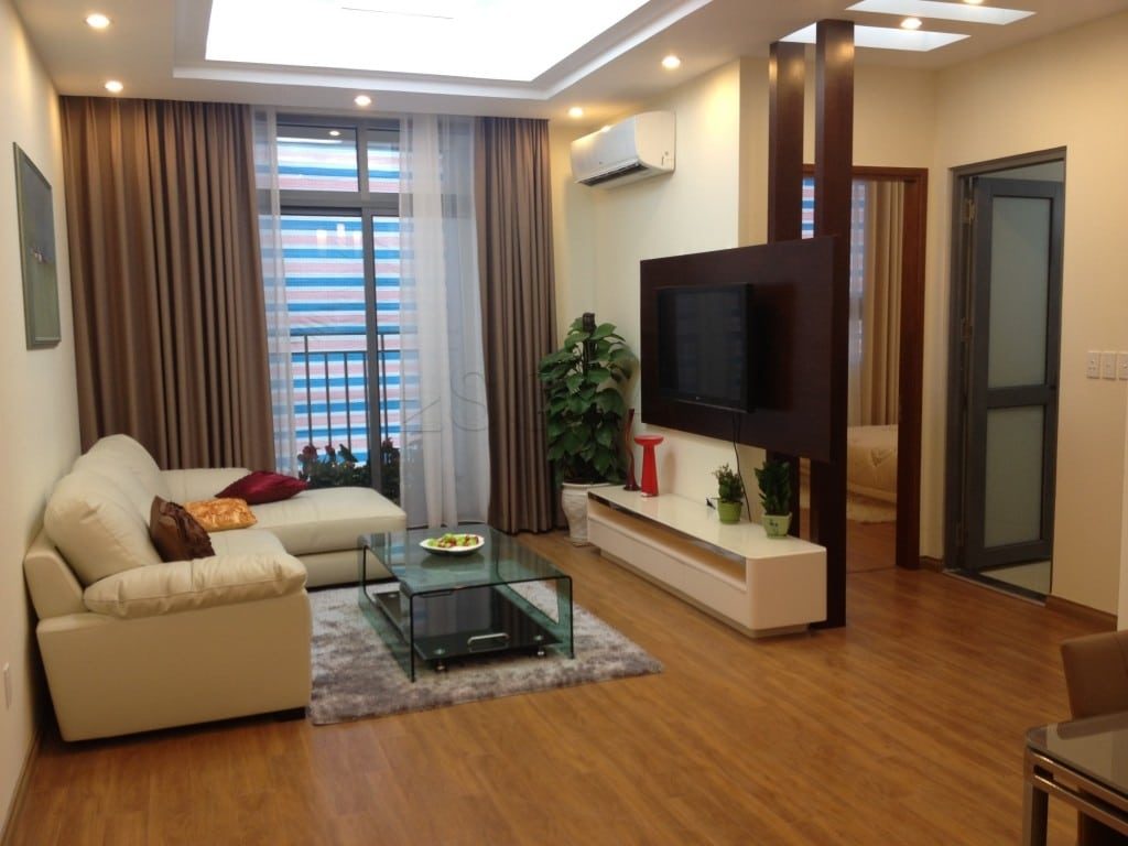 Mẫu thiết kế nội thất căn hộ, kèm sofa; kèm gò vân TV | V.AI STUDIO