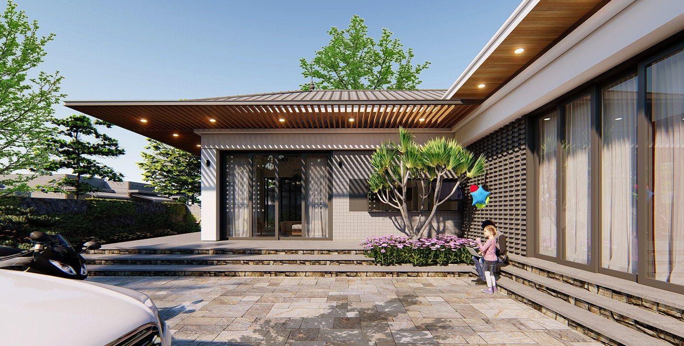Cách chọn thiết kế nhà đẹp cấp 4, hiện đại với chi phí tiết kiệm | V.AI STUDIO