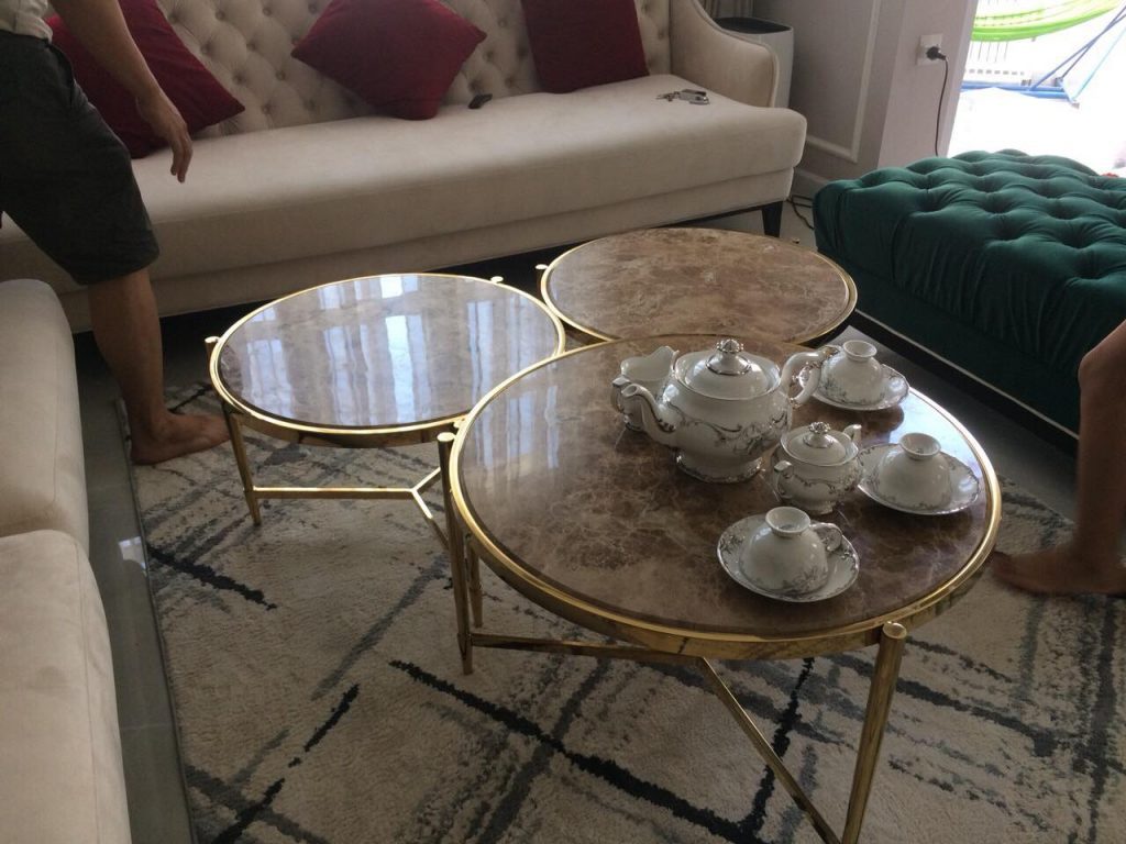Bàn sofa bàn trà – Nét cá tính riêng biệt của chủ nhân trong không gian phòng khách | V.AI STUDIO