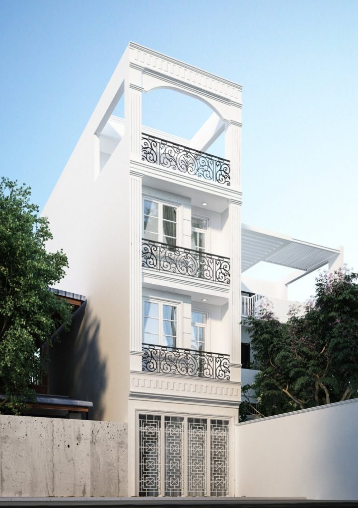 Mẫu thiết kế nội thất nhà phố | V.AI STUDIO