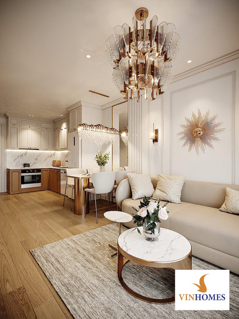 Thiết kế bếp đẹp và hiện đại cho nhà chung cư – phòng bếp | V.AI STUDIO