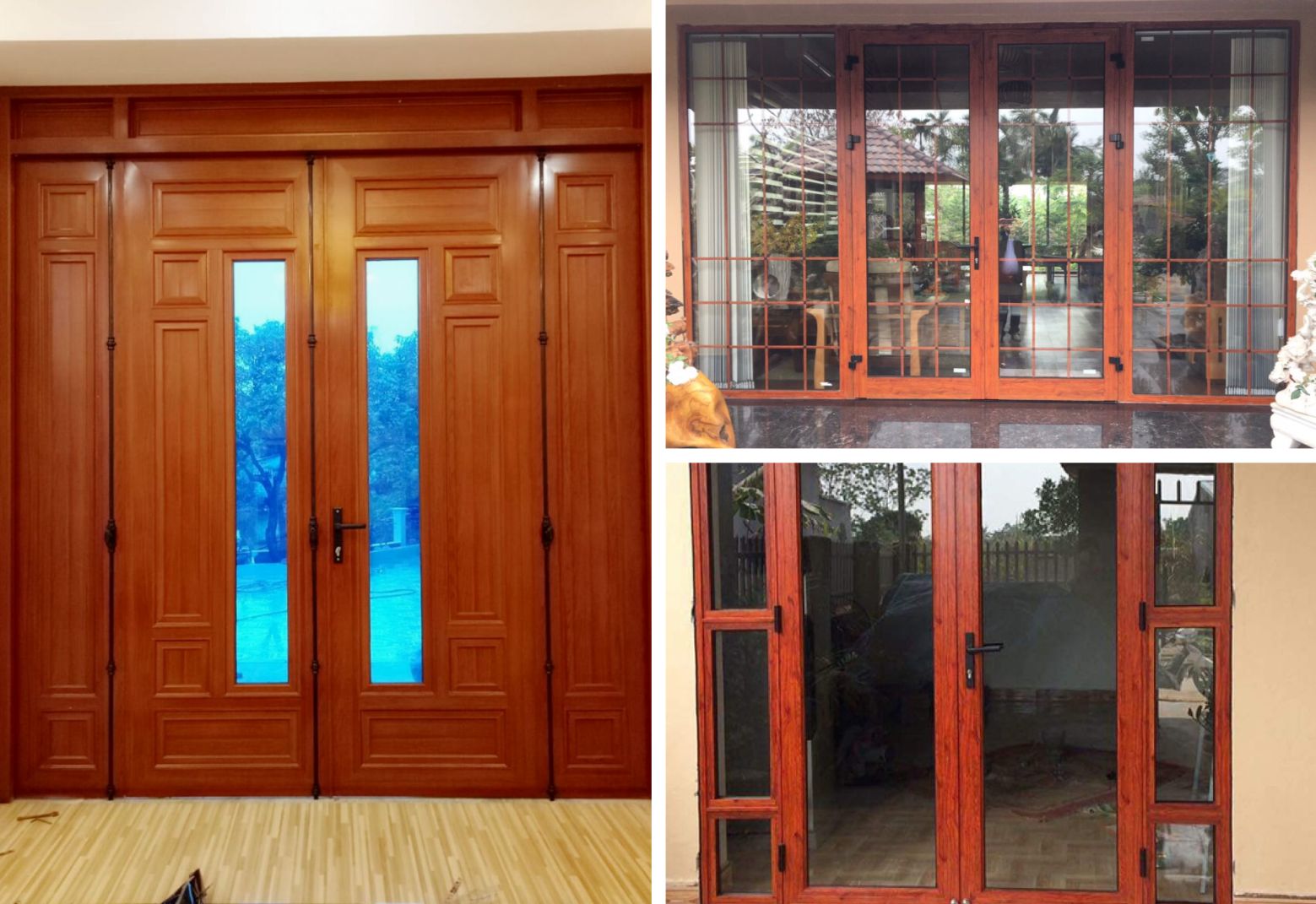Làm thế nào chọn được cửa nhôm giả gỗ đẹp, sang với chi phí hợp lý | V.AI STUDIO