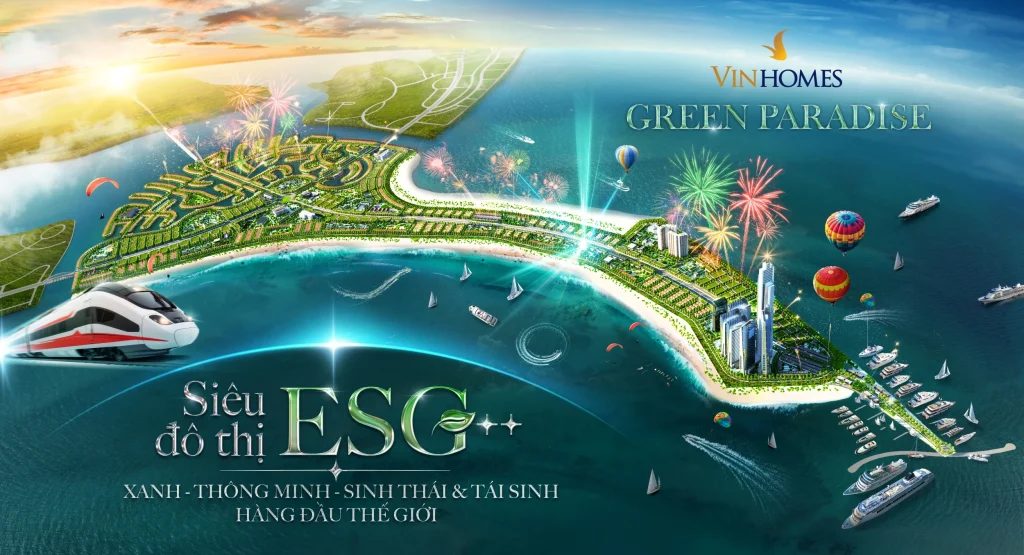 Thiết kế thi công nội thất căn hộ Vinhome Green Paradise – Cần Giờ – nhà phố | V.AI STUDIO