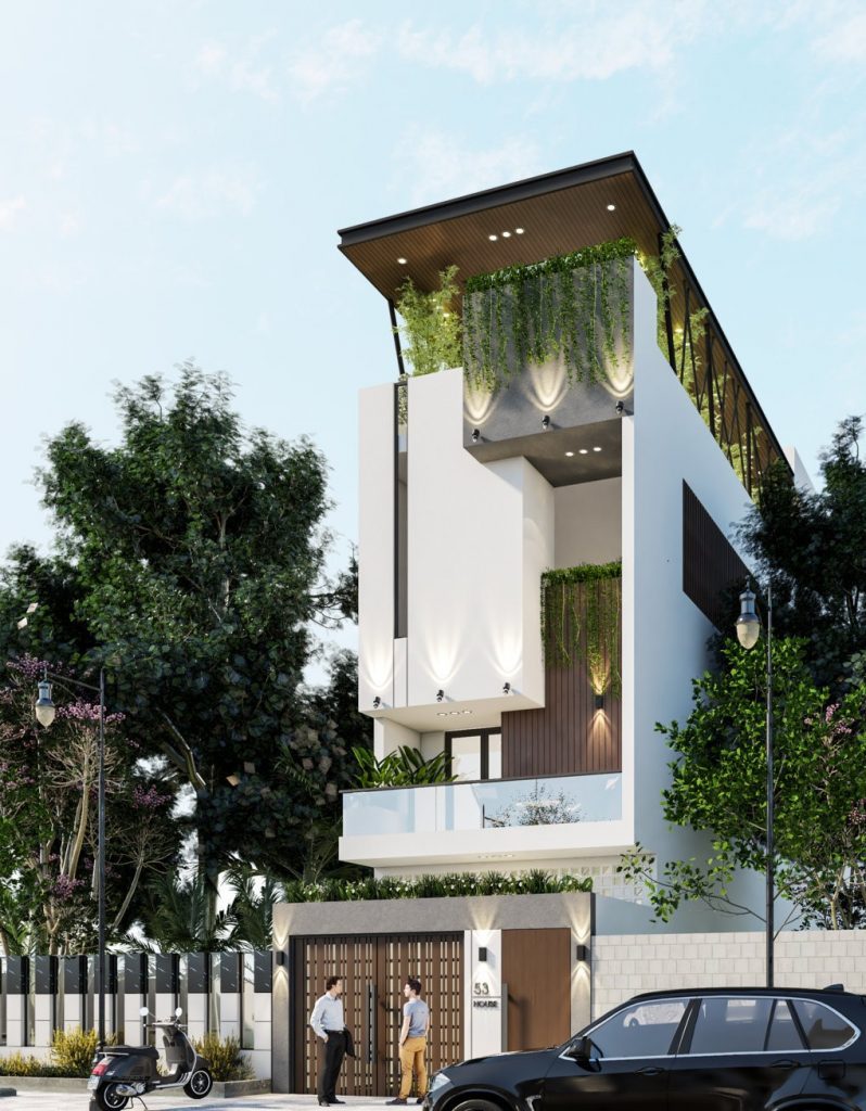 Mẫu thiết kế nội thất nhà phố | V.AI STUDIO