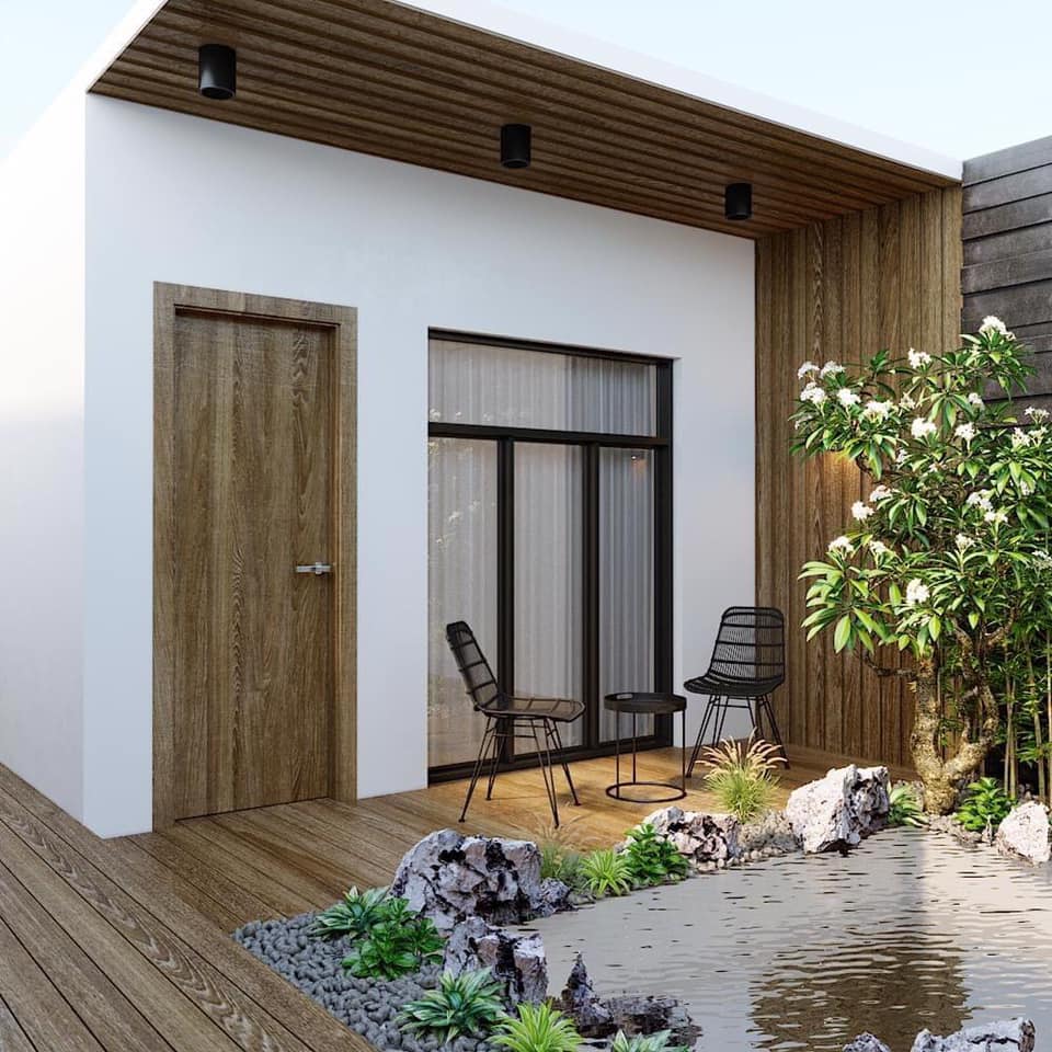 5 mẫu nhà cấp 4 đẹp lý tưởng có nhiều không gian thư giãn và sống xanh | V.AI STUDIO