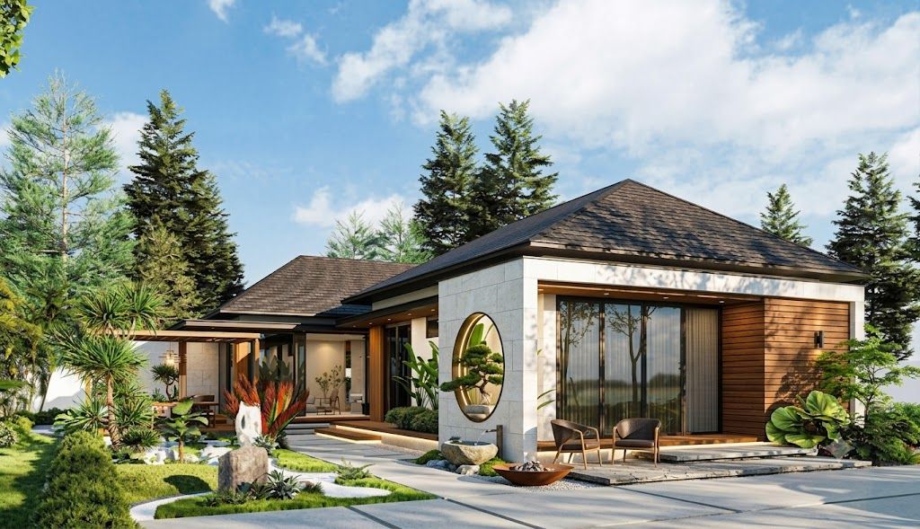 Mẫu Mặt Tiền Nhà Cấp 4 Đẹp Hiện Đại 2026 & Tuyệt Chiêu Chọn Vật Liệu | V.AI STUDIO