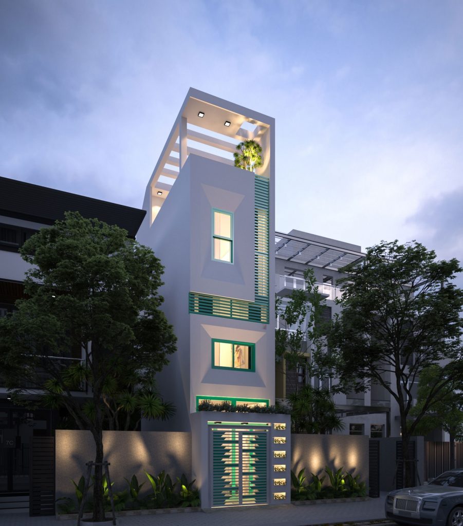 Mẫu thiết kế nội thất nhà phố | V.AI STUDIO