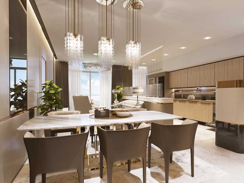 Nhà mẫu 3 loại hình căn hộ Sapphire, Ruby, Diamond tại DA Vinhomes Grand Park | V.AI STUDIO