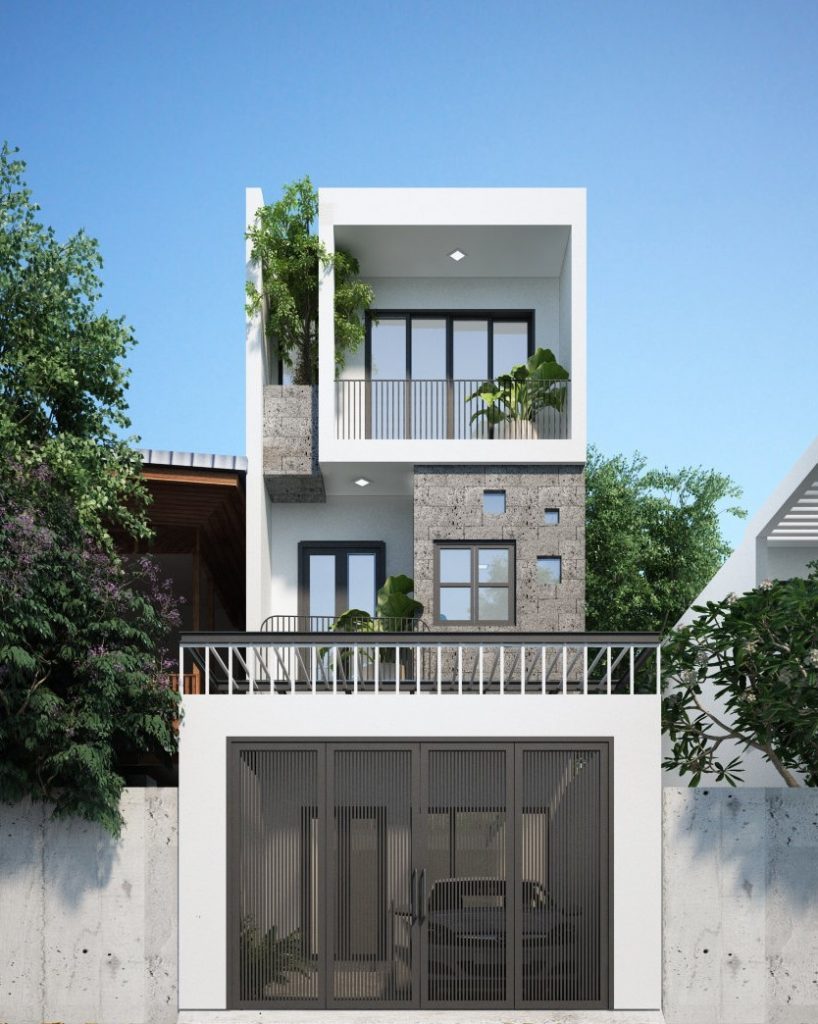 Mẫu thiết kế nội thất nhà phố | V.AI STUDIO