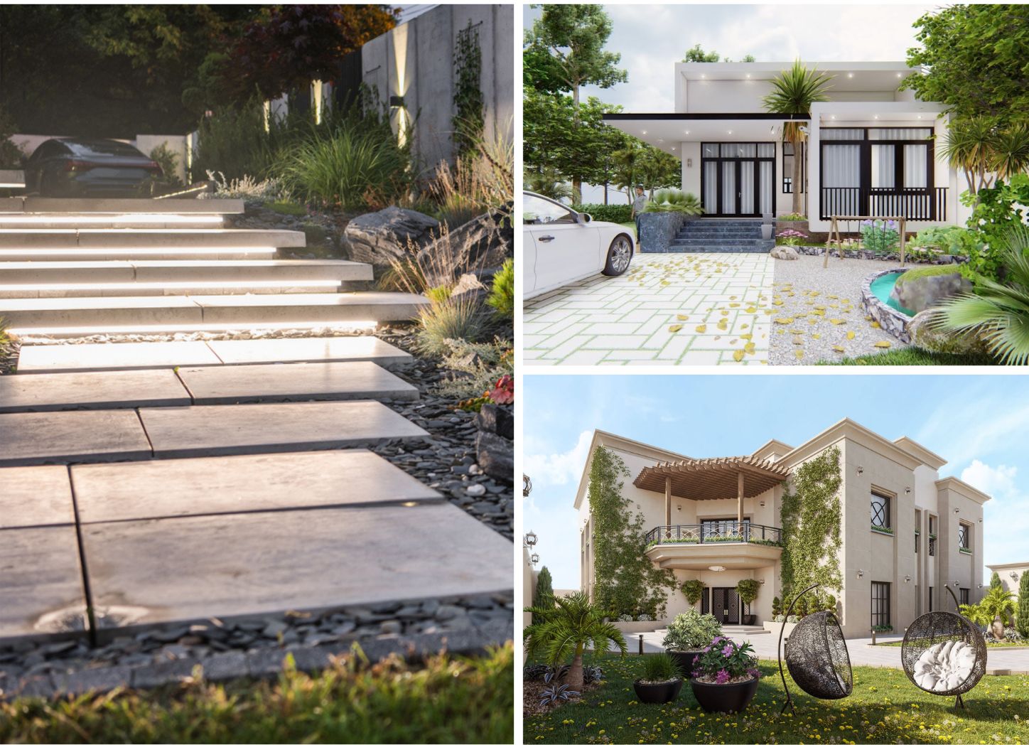 Mách bạn cách chọn gạch lát sân vườn bền, đẹp với chi phí hợp lý | V.AI STUDIO