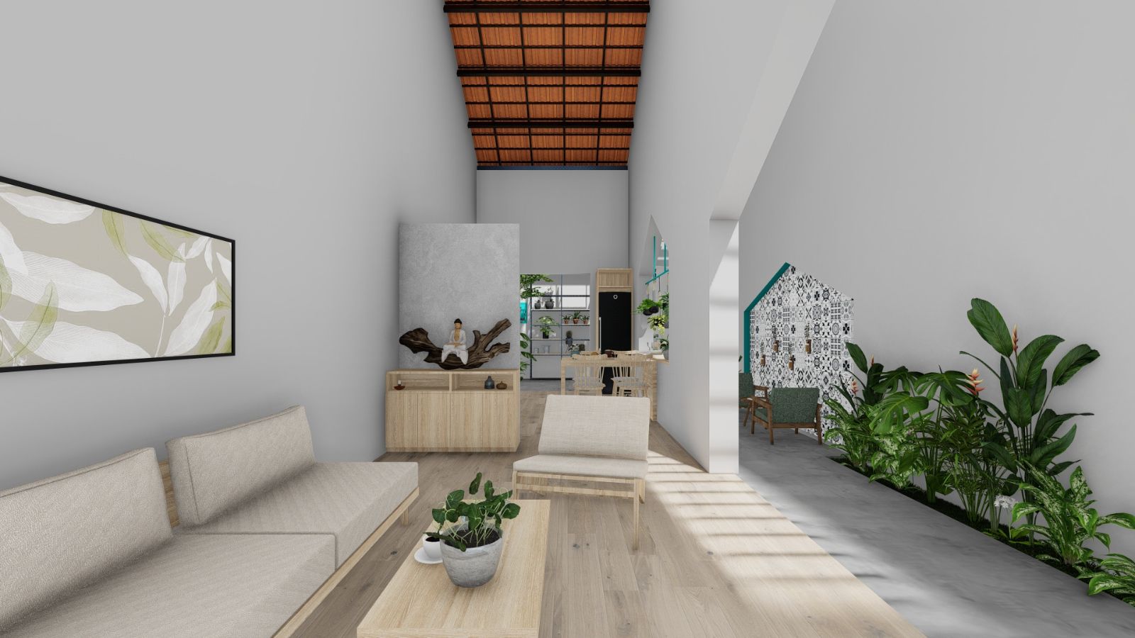 5 mẫu nhà cấp 4 đẹp lý tưởng có nhiều không gian thư giãn và sống xanh | V.AI STUDIO