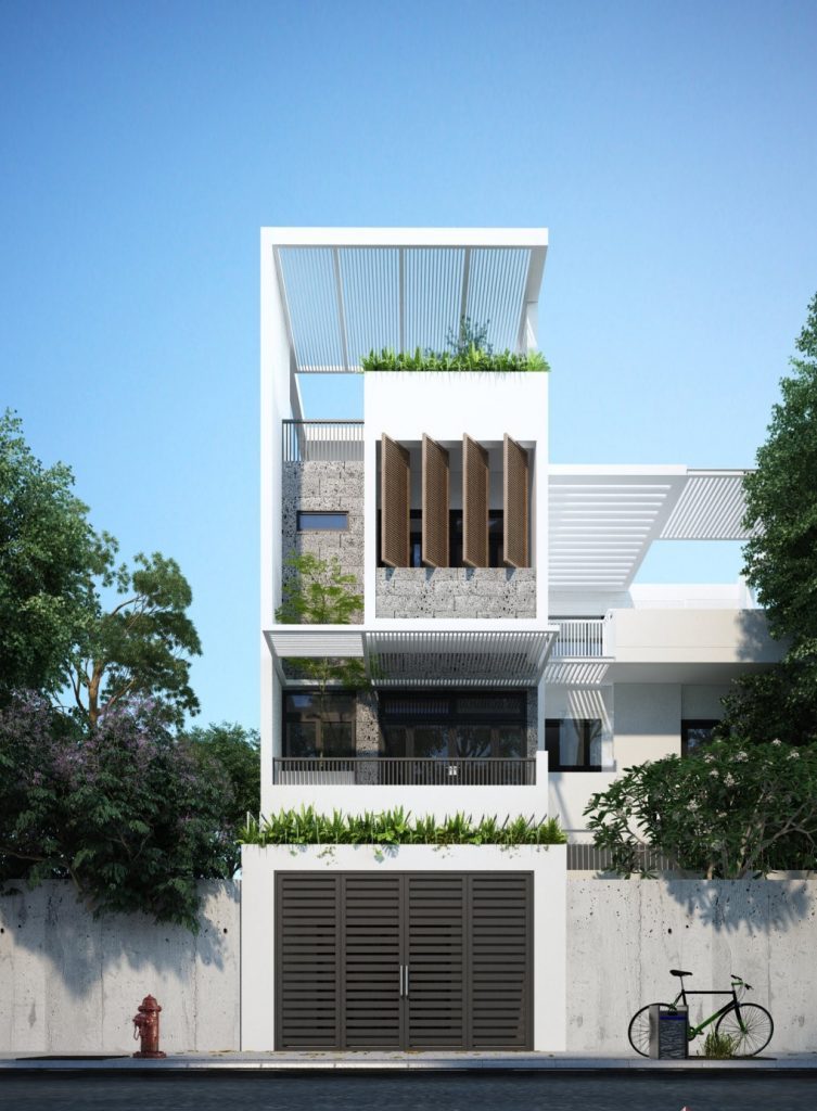 Mẫu thiết kế nội thất nhà phố | V.AI STUDIO