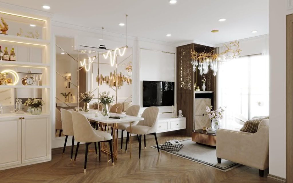 Thiết kế thi công nội thất căn hộ Masteri Park Place – The Global City – nhà phố | V.AI STUDIO
