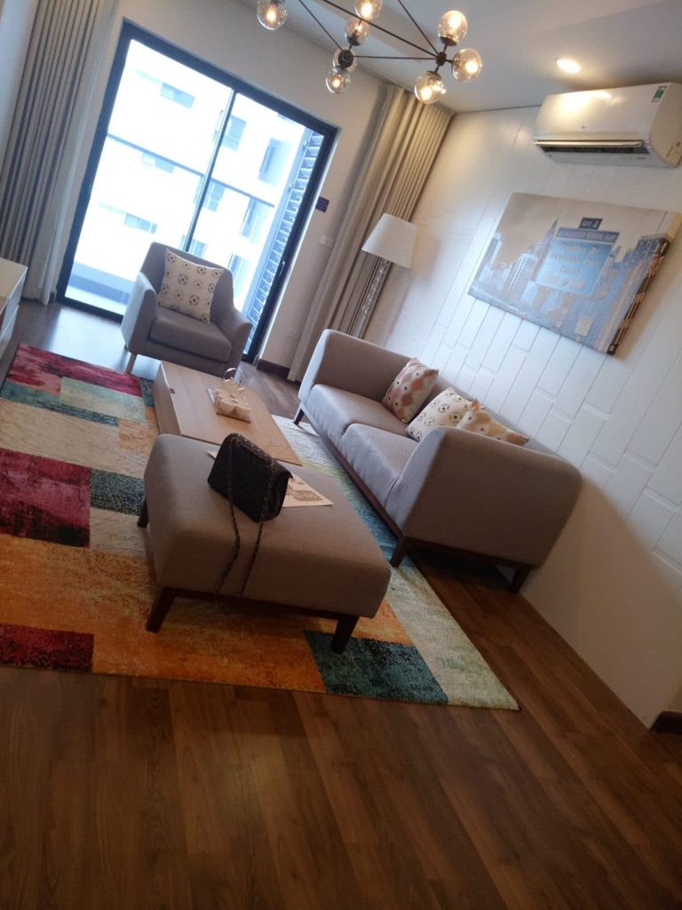 Mẫu thiết kế nội thất căn hộ, kèm sofa; kèm gò vân TV | V.AI STUDIO