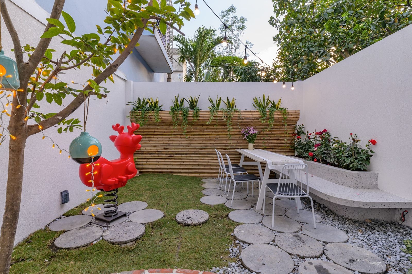 9 mẫu sân vườn đẹp nhà cấp 4 cực chill như resort nghỉ dưỡng | V.AI STUDIO