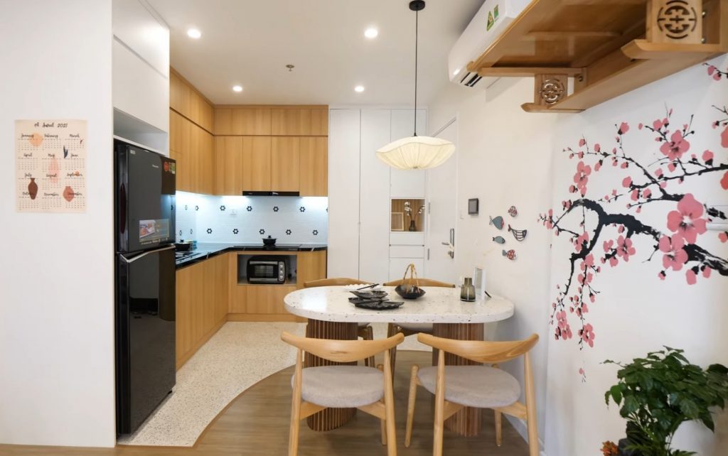 Thiết kế bếp đẹp và hiện đại cho nhà chung cư – phòng bếp | V.AI STUDIO